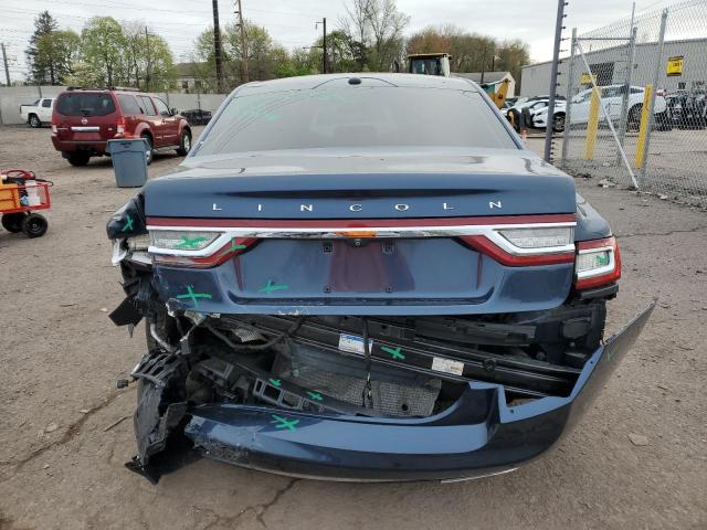 1LN6L9TK2H5627747 - 2017 LINCOLN CONTINENTA SELECT BLUE photo 6