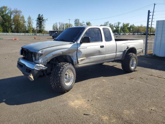 5TEWN72N73Z229602 - 2003 TOYOTA TACOMA XTRACAB SILVER photo 1