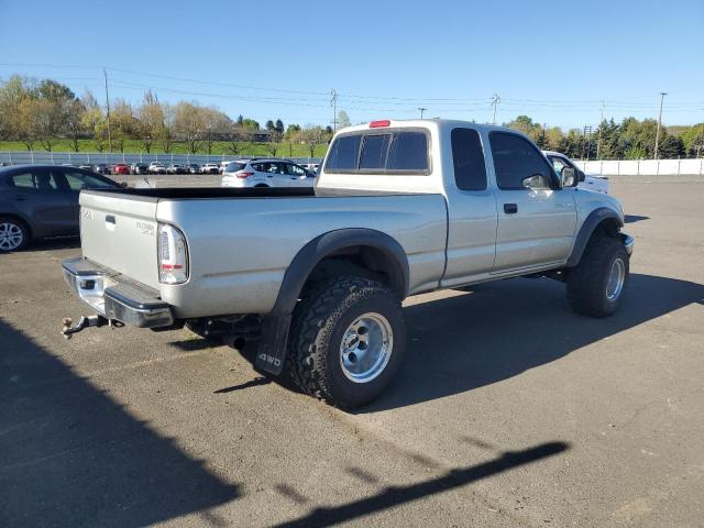 5TEWN72N73Z229602 - 2003 TOYOTA TACOMA XTRACAB SILVER photo 3