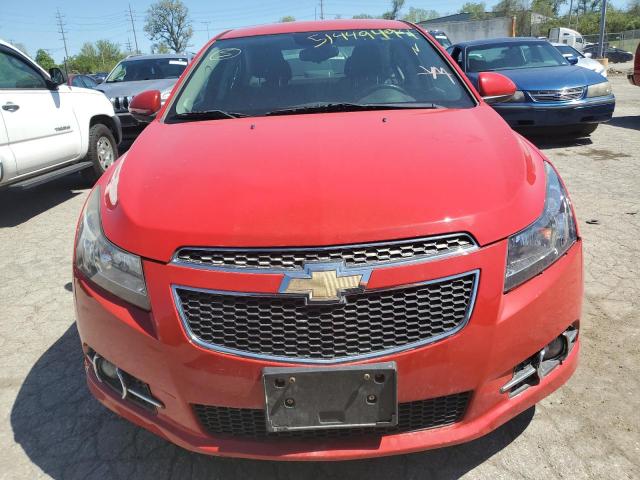 1G1PF5SC6C7389698 - 2012 CHEVROLET CRUZE LT RED photo 5