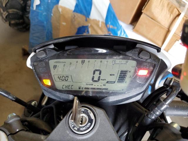 JS1VP55B4K7100969 - 2019 SUZUKI SV650 A WHITE photo 8