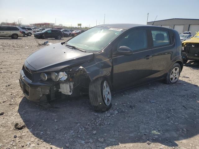 1G1JB6SH8E4126913 - 2014 CHEVROLET SONIC LS BLACK photo 1