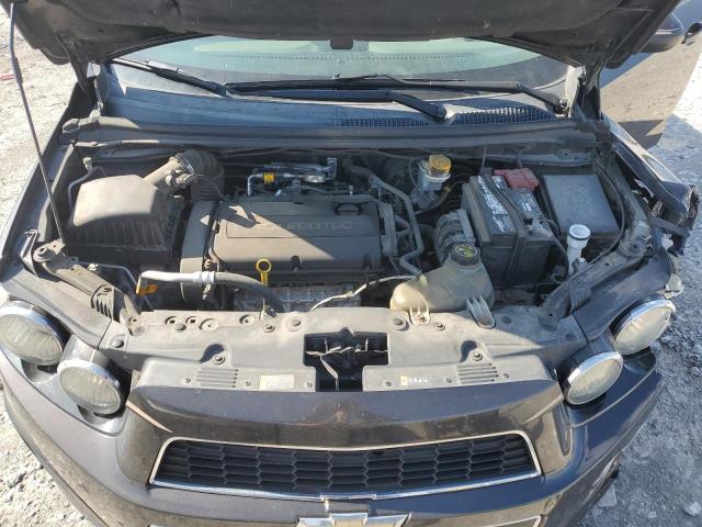 1G1JB6SH8E4126913 - 2014 CHEVROLET SONIC LS BLACK photo 11