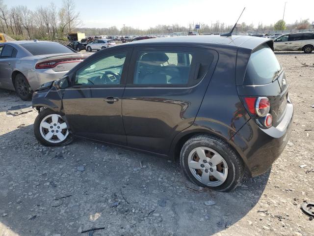 1G1JB6SH8E4126913 - 2014 CHEVROLET SONIC LS BLACK photo 2