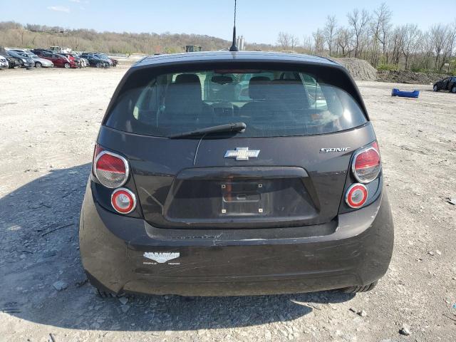1G1JB6SH8E4126913 - 2014 CHEVROLET SONIC LS BLACK photo 6