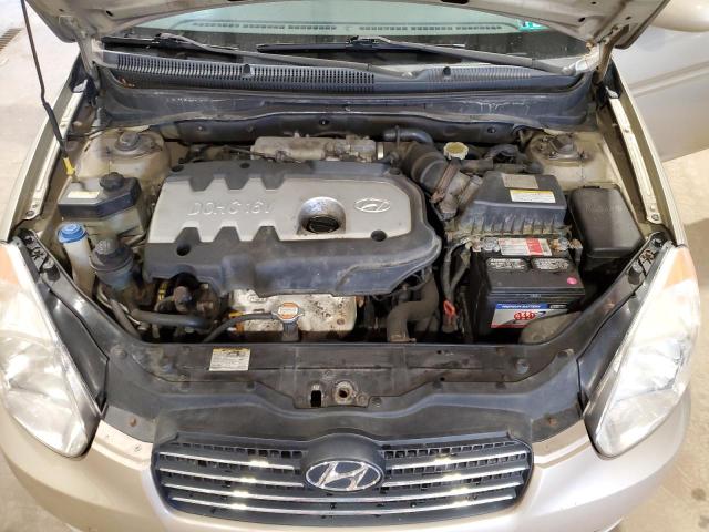 KMHCN46C16U007804 - 2006 HYUNDAI ACCENT GLS GOLD photo 11