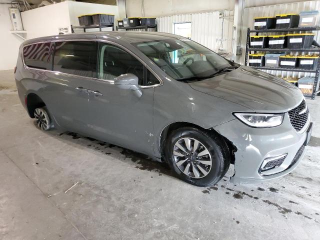 2C4RC1L77NR143618 - 2022 CHRYSLER PACIFICA HYBRID TOURING L GRAY photo 4