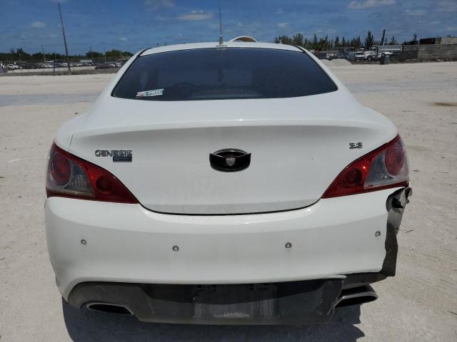 KMHHU6KHXCU072779 - 2012 HYUNDAI GENESIS CO 3.8L WHITE photo 6