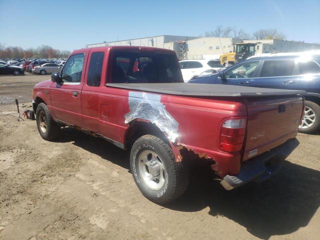 1FTZR45E93TA42646 - 2003 FORD RANGER SUPER CAB RED photo 2