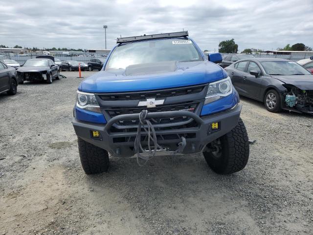 1GCPTEE14K1253355 - 2019 CHEVROLET COLORADO ZR2 BLUE photo 5