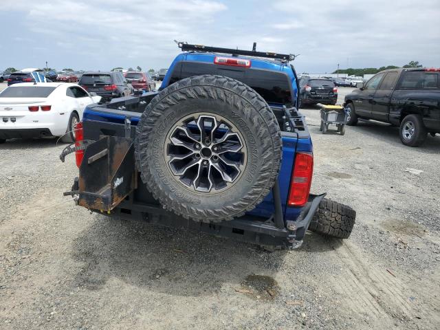 1GCPTEE14K1253355 - 2019 CHEVROLET COLORADO ZR2 BLUE photo 6