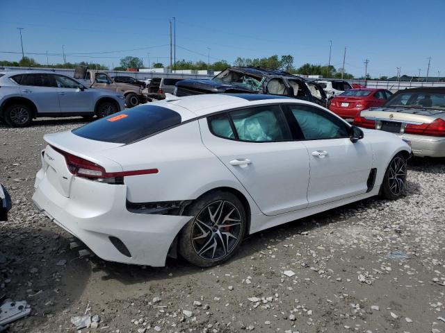 KNAE35LD8P6130217 - 2023 KIA STINGER GT LINE WHITE photo 3