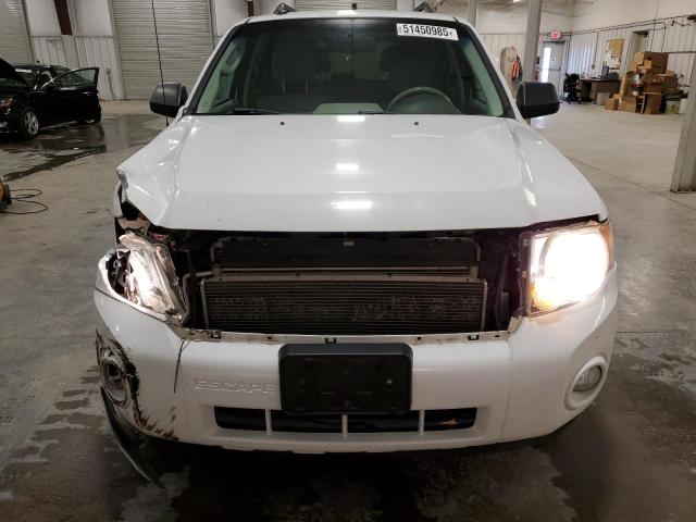 1FMCU5K38BKB67716 - 2011 FORD ESCAPE HYBRID WHITE photo 5