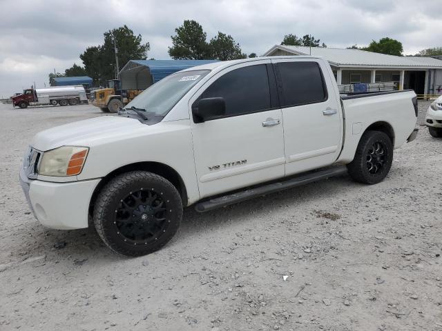 1N6BA07A16N559912 - 2006 NISSAN TITAN XE WHITE photo 1