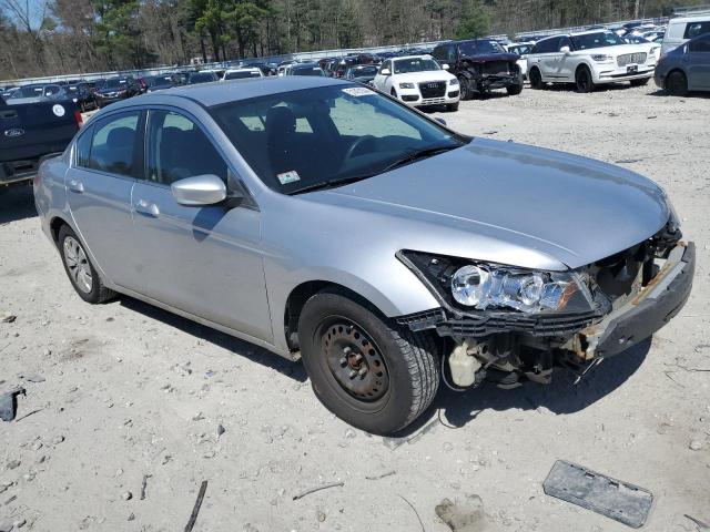 1HGCP2F3XAA107057 - 2010 HONDA ACCORD LX SILVER photo 4