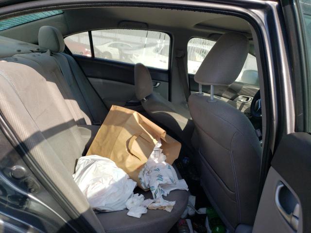 2HGFB2F84CH583574 - 2012 HONDA CIVIC EX GRAY photo 10