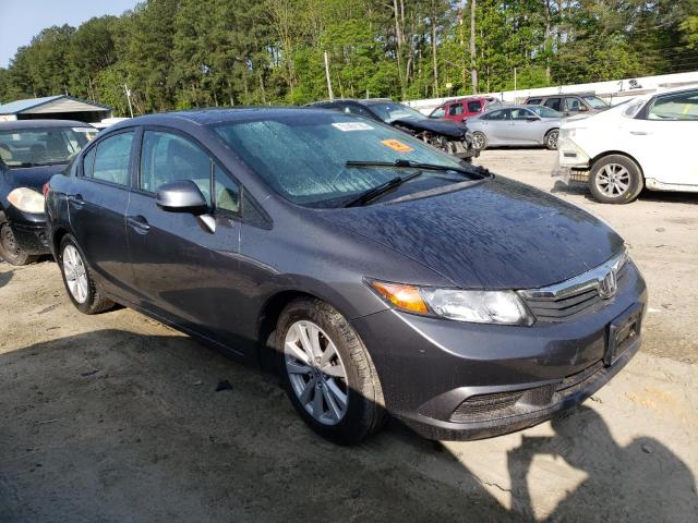 2HGFB2F84CH583574 - 2012 HONDA CIVIC EX GRAY photo 4