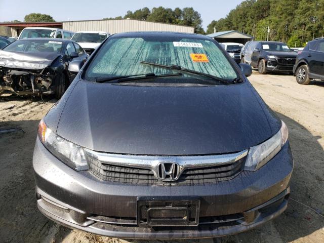 2HGFB2F84CH583574 - 2012 HONDA CIVIC EX GRAY photo 5