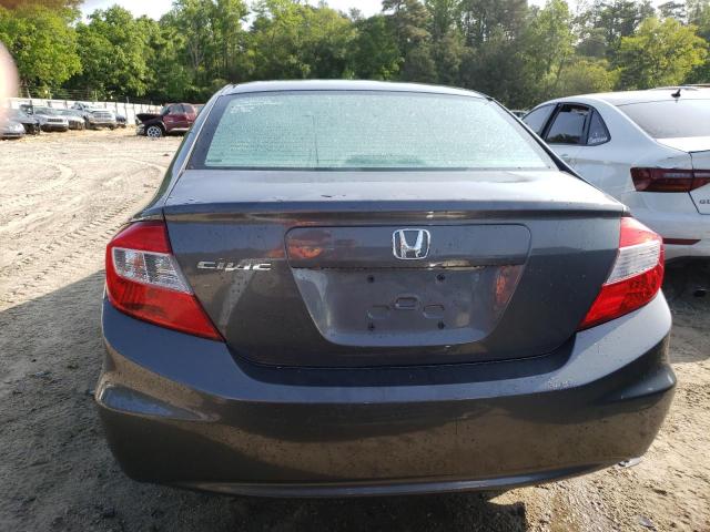 2HGFB2F84CH583574 - 2012 HONDA CIVIC EX GRAY photo 6