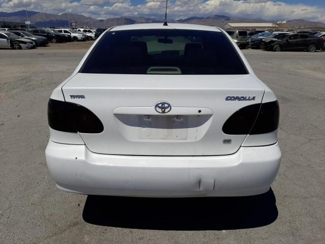 2T1BR32E97C767970 - 2007 TOYOTA COROLLA CE WHITE photo 6