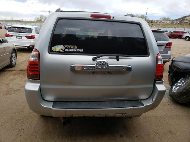 JTEBU14R670120788 - 2007 TOYOTA 4RUNNER SR5 SILVER photo 6