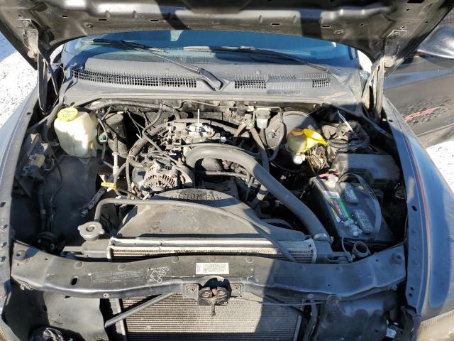 1B7GL22X7WS501184 - 1998 DODGE DAKOTA BLACK photo 11