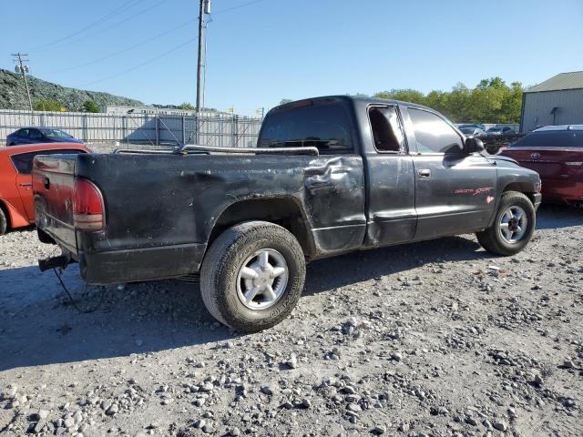 1B7GL22X7WS501184 - 1998 DODGE DAKOTA BLACK photo 3
