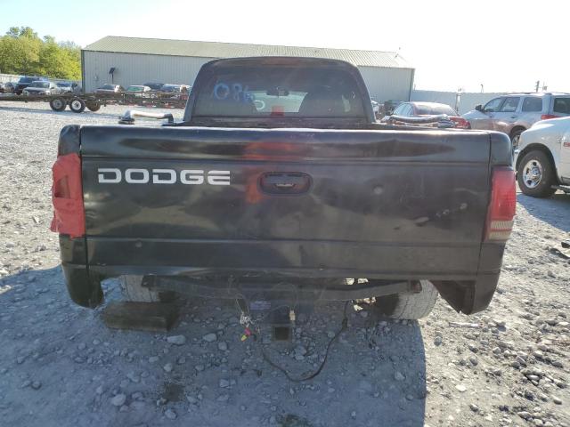 1B7GL22X7WS501184 - 1998 DODGE DAKOTA BLACK photo 6