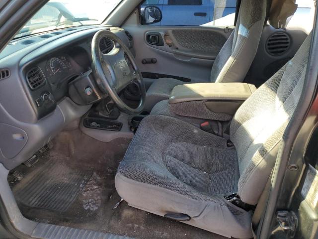 1B7GL22X7WS501184 - 1998 DODGE DAKOTA BLACK photo 7