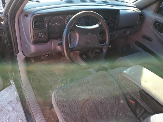1B7GL22X7WS501184 - 1998 DODGE DAKOTA BLACK photo 8
