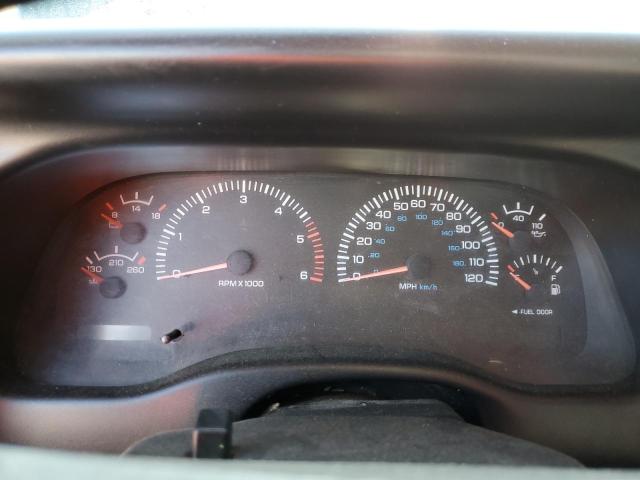 1B7GL22X7WS501184 - 1998 DODGE DAKOTA BLACK photo 9