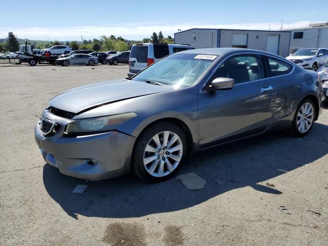 1HGCS22848A010365 - 2008 HONDA ACCORD EXL GRAY photo 1