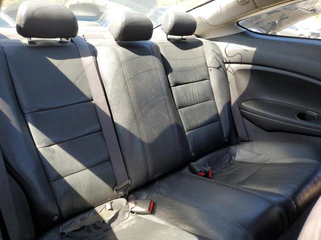 1HGCS22848A010365 - 2008 HONDA ACCORD EXL GRAY photo 10