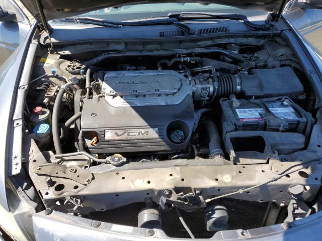 1HGCS22848A010365 - 2008 HONDA ACCORD EXL GRAY photo 11