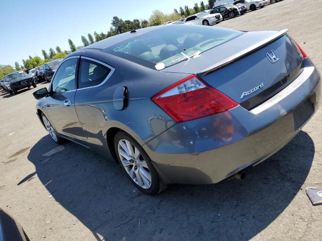 1HGCS22848A010365 - 2008 HONDA ACCORD EXL GRAY photo 2