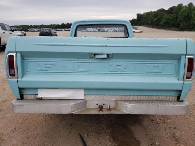 F10YRB14608 - 1967 FORD F-100 TURQUOISE photo 10