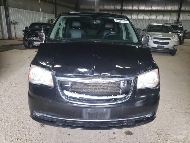 2C4RC1CG4DR532103 - 2013 CHRYSLER TOWN & COU TOURING L BLACK photo 5