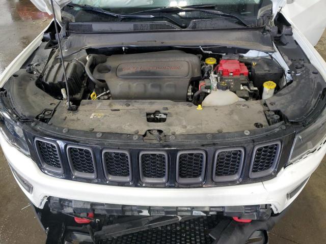 3C4NJDDB1LT156965 - 2020 JEEP COMPASS TRAILHAWK WHITE photo 11