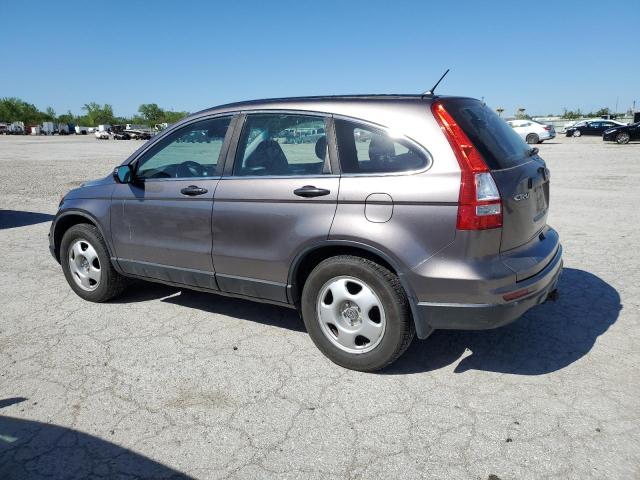 5J6RE4H39BL058456 - 2011 HONDA CR-V LX BROWN photo 2