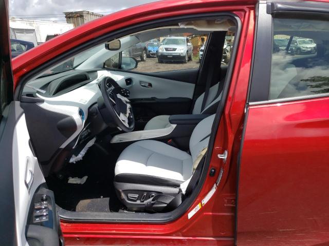 JTDKARFU5H3540815 - 2017 TOYOTA PRIUS 红色 照片 7