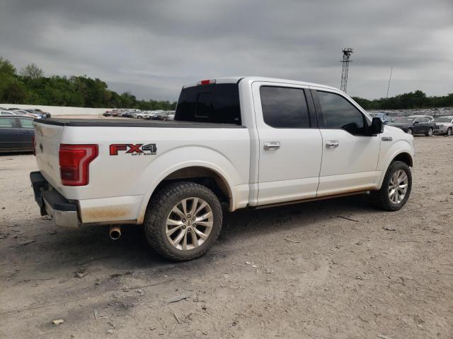 1FTEW1EF0GFA46300 - 2016 FORD F150 SUPERCREW WHITE photo 3