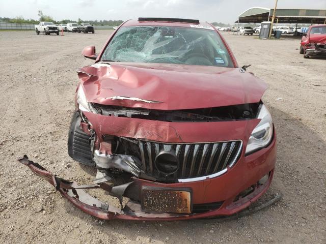 2G4GK5EX6E9291446 - 2014 BUICK REGAL RED photo 5