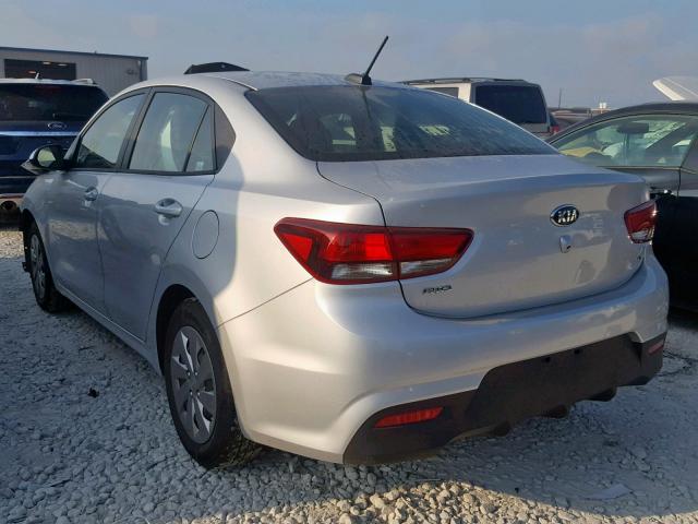 3KPA24AB8KE227520 - 2019 KIA RIO S  photo 3