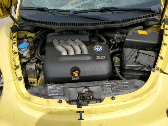 3VWCB21C81M468355 - 2001 VOLKSWAGEN NEW BEETLE GLS YELLOW photo 11