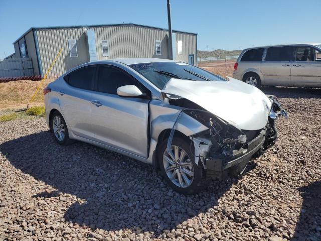 5NPDH4AE0FH603554 - 2015 HYUNDAI ELANTRA SE SILVER photo 4