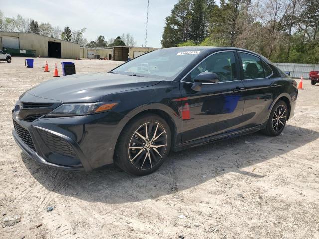 4T1G11AK1RU879298 - 2024 TOYOTA CAMRY SE NIGHT SHADE BLACK photo 1