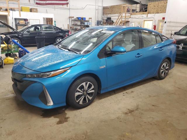 JTDKARFP3J3070185 - 2018 TOYOTA PRIUS PRIM 蓝色 照片 1