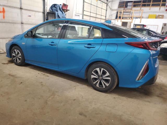 JTDKARFP3J3070185 - 2018 TOYOTA PRIUS PRIM 蓝色 照片 2