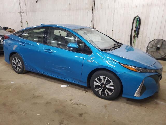 JTDKARFP3J3070185 - 2018 TOYOTA PRIUS PRIM 蓝色 照片 4