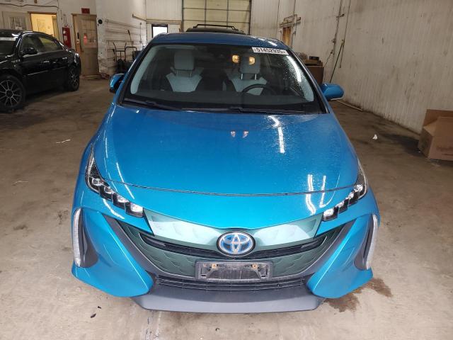 JTDKARFP3J3070185 - 2018 TOYOTA PRIUS PRIM 蓝色 照片 5